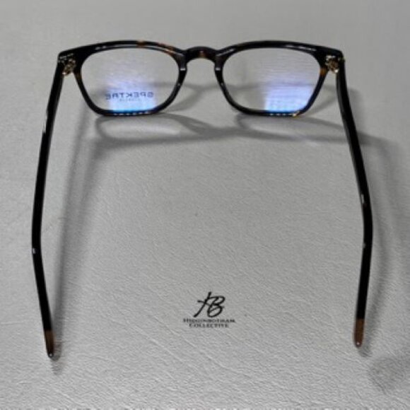 SPEKTRE GATSBY SQUARE ACETATE EYEGLASS FRAMES HAVANA 50-21-145 NEW GTS02V - Picture 6 of 15